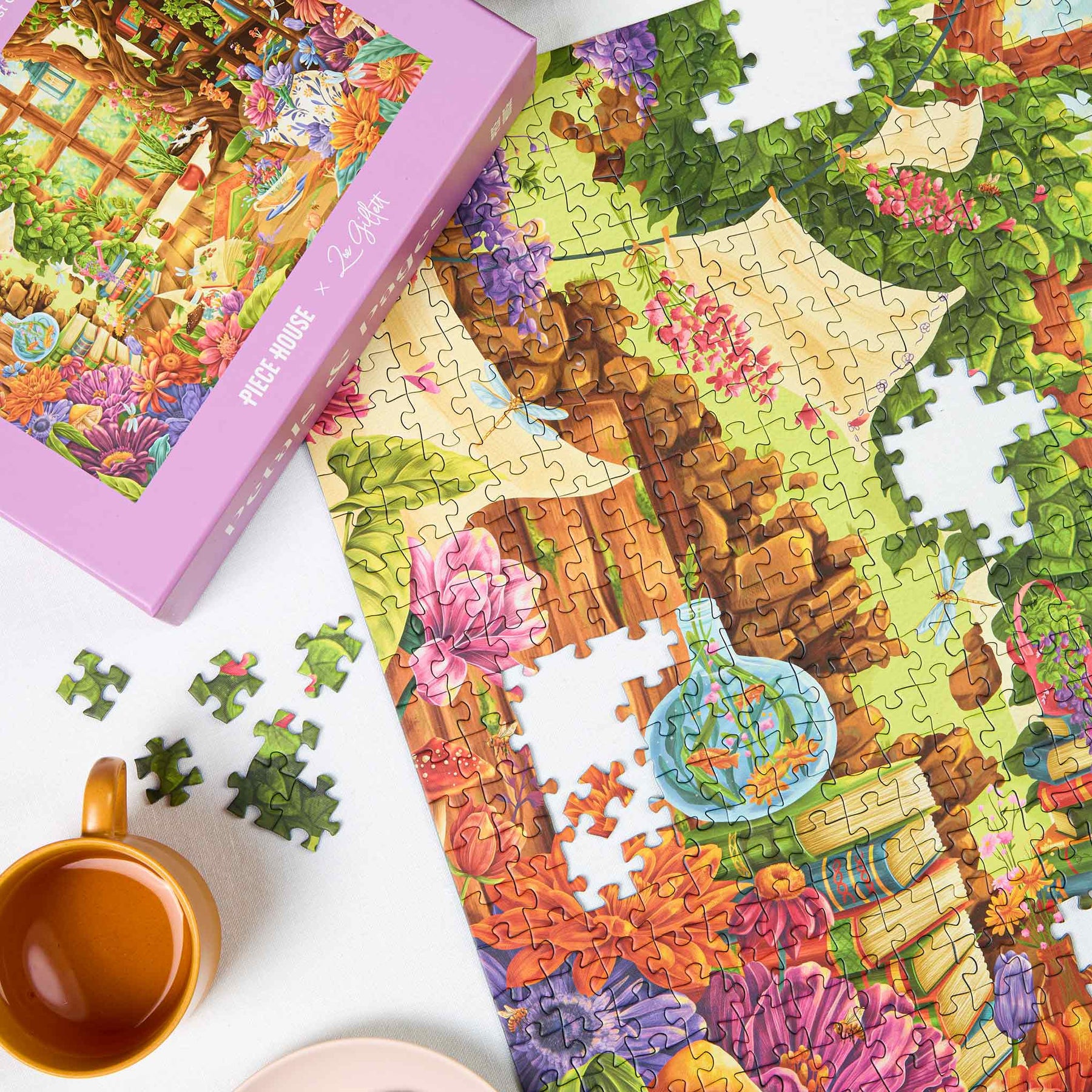 Petals & Pages - 1000 Piece Puzzle