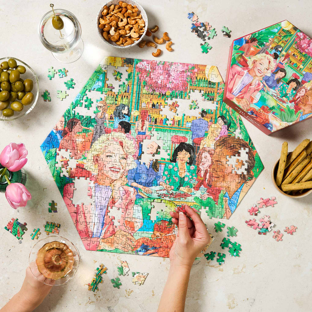 Happy Hour - 500 Piece Puzzle