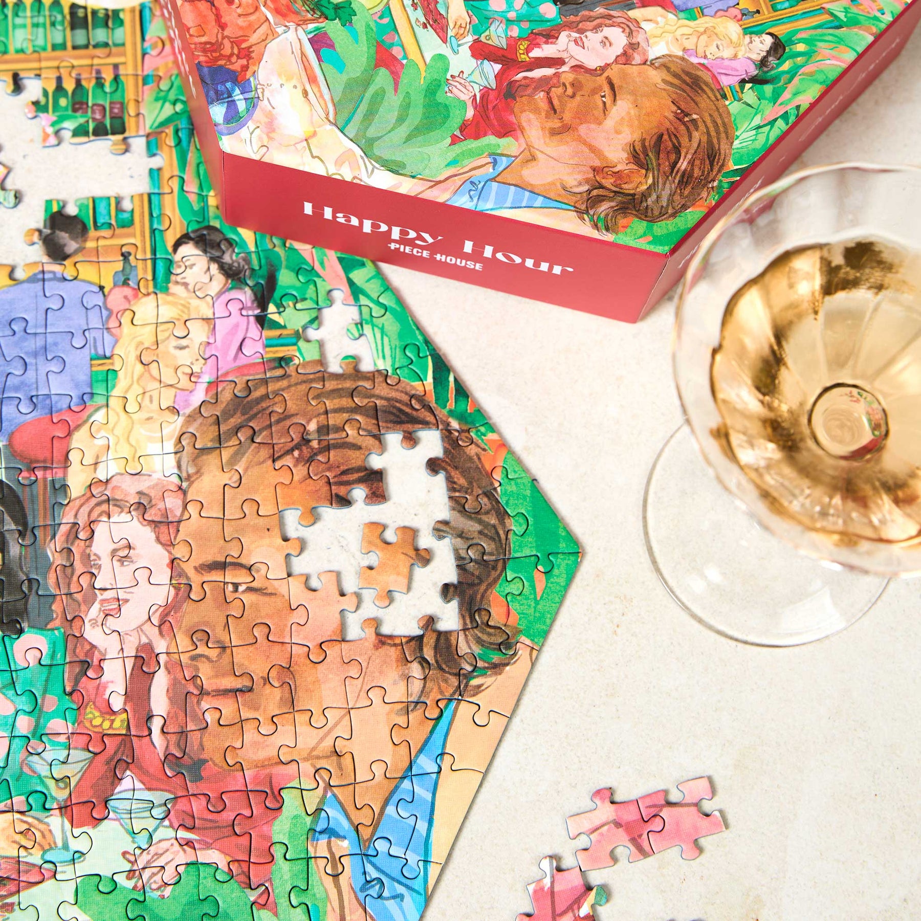 Happy Hour - 500 Piece Puzzle