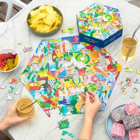 Kiwi Kaleidoscope - 500 Piece Puzzle