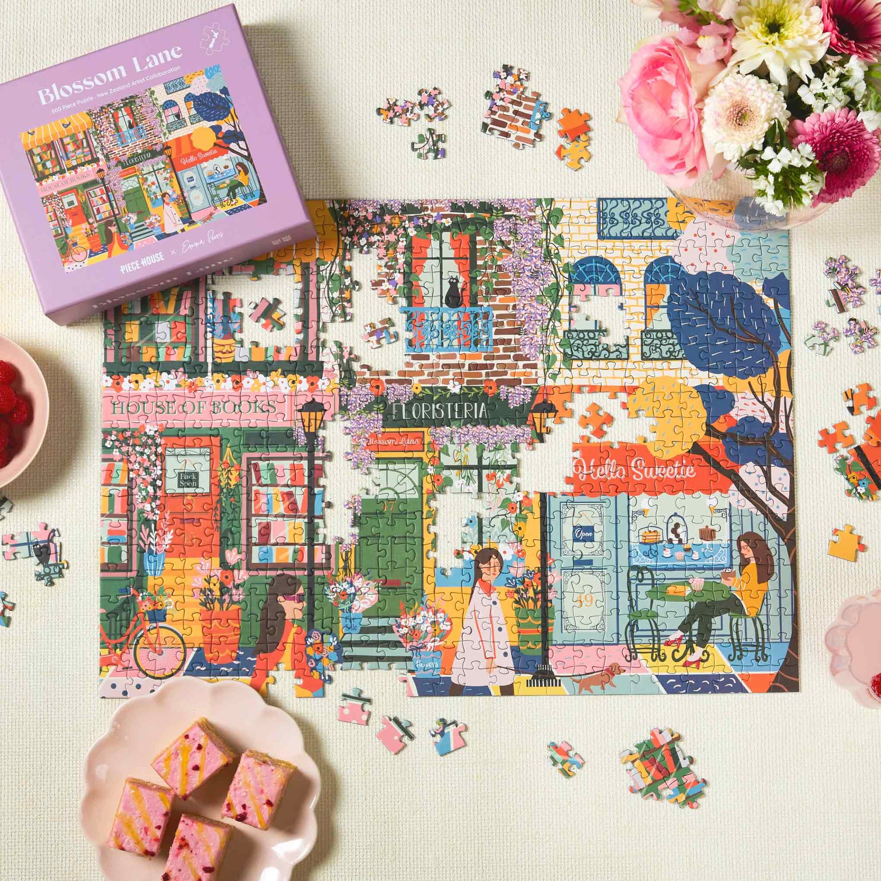 Blossom Lane - 500 Piece Puzzle