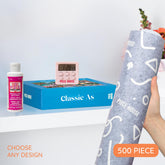 Ultimate Puzzler - 500pc Puzzle + Timer + Mat + Glue Bundle