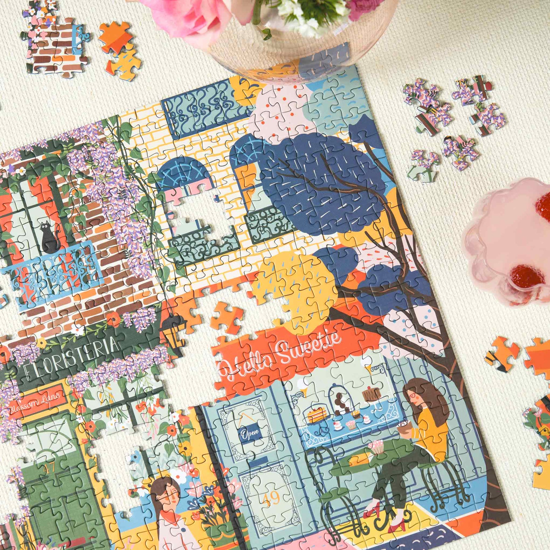 Blossom Lane - 500 Piece Puzzle