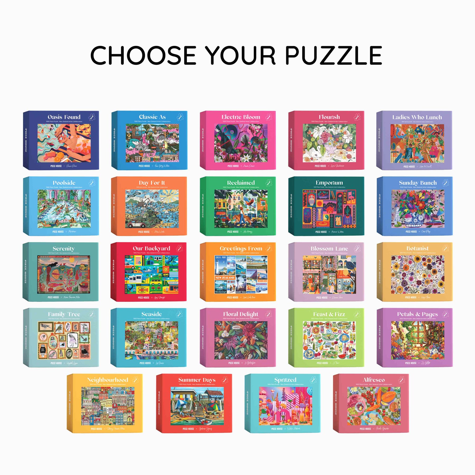 Puzzle Bundle - Choose any 2 puzzle designs